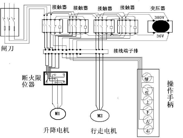 电动葫芦接线图