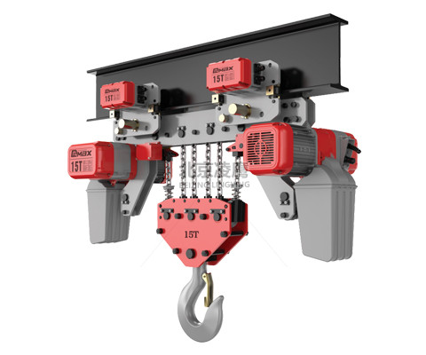 15吨超低运行式DLER环链电动葫芦